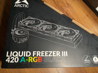 Vând Arctic Freezer III 420 A-RGB Negru Nou
