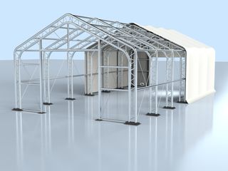 Carcase metalice cu tent, hangar hala depozite foto 2