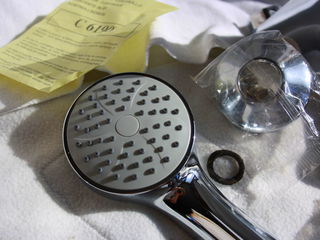 Фирменный итальянский бронзовый кран смеситель для ванной с душем. Paini Botero. foto 7