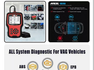 Ancel vd700 auto full system obd2 diagnostic scanner tool foto 4