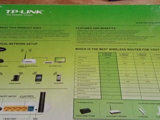 Продаю WI-FI роутер TP-LINK TL-WR741ND и WI-FI антенна на 8db. Б/у foto 3