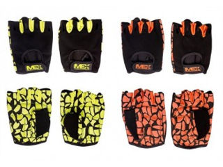 Перчатки женские MEX FLEXI GLOVES - ORANGE & LIME foto 1