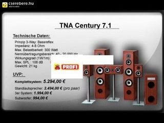 Акустическая система TNA Century 7.1 foto 5