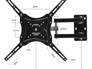 Stativ de perete pentru televizor-Кронштейн для телевизора до 35кг. foto 6
