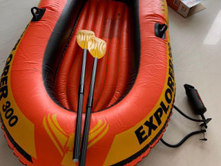 Barcă gonflabilă durabilă cu 3 locuri foto 2