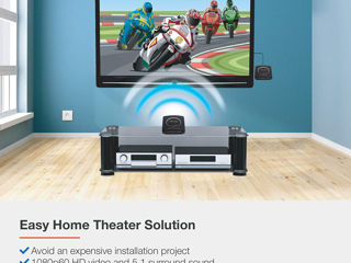 Комплект для беспроводного HD-видео 2-го поколения Actiontec My Wireless TV WiFi/HDMI (MWTV2KIT01) foto 6