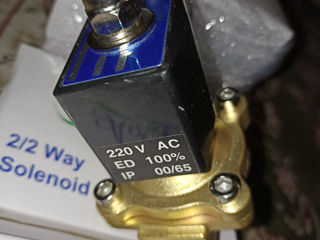 Электромагнитный клапан. Соленоид. Solenoid valve. foto 4