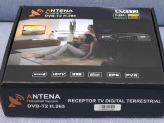 Тюнер для Молдавского цифрового телевидения DVB-T2 произведен для Молдавского рынка foto 5