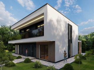 Proiect Hi-tech, stil modern, S+P+E, Arhitect / Proiectant / Proiecte / Renovare foto 4