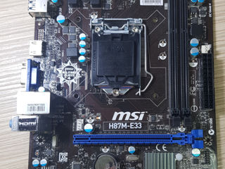 MSI H87M-E33 socket 1150 foto 2