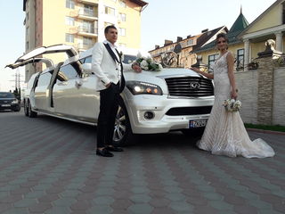 Limuzine Moldova,limuzine Chisinau, Мега Infiniti qx 56, Cadillac Escalade2017,Hummer H2 tendem, foto 2