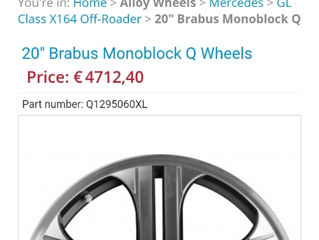 Brabus Monoblock Q R20 265 45 foto 9