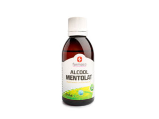 Alcool mentolat 1% 50 ml foto 2