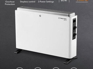 Convector Electric Compact Trotec Tch 21 E - 2c - livrare / credit / agroteh foto 5