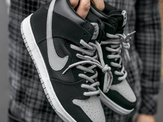 NIke SB Dunk High Black/Grey foto 3