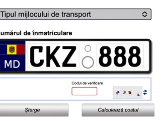 Numar de inmatriculare ckz 888 foto 3