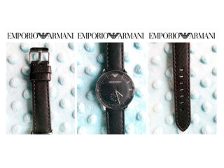 Часы Emporio Armani (кварцевые), кожаный ремешок foto 2