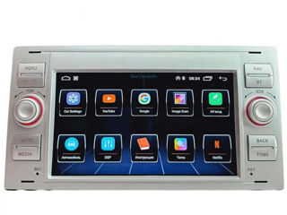 Radiocasetofon bord ford focus c-max s, focus, mondeo, kuga android 7 inch 4/32gb carplay canbus foto 2