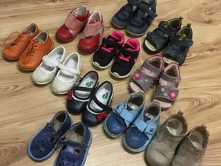 Босоножки, тапочки, кроссовки туфли для мальчика и девочки бу разных размеров в идеальном состоянии foto 1
