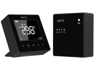 Termostat cu control WIFI Aero Black / White  - 2000 lei foto 8