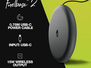 Беспроводная зарядка Skullcandy Fuelbase 2 Wireless Charging Pad 15W foto 3