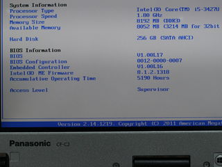 Panasonic Toughbook CF-C2 IPS (Core i5 3427u/8Gb Ram/256Gb SSD/12.5" HD IPS TouchScreen) foto 10