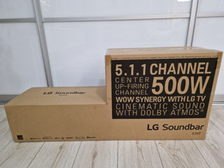 Soundbar LG S70TR, 5.1.1, 500W, Bluetooth, Subwoofer Wireless, Dolby Atmos, New model 2024! foto 2