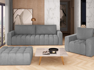 Set mobilă moale modernă și confortabilă