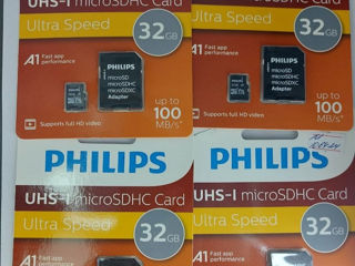 Miscro SDHC PHILIPS 32 Gb 220 lei