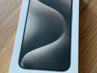 Iphone 15 Pro 256gb, Natural Titanium. Новый, запечатанный.