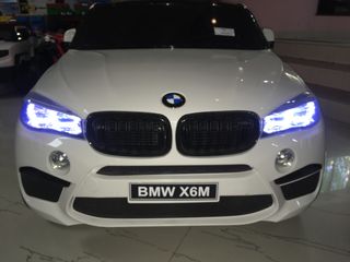 Electro masinuta BMW X6M alb foto 1