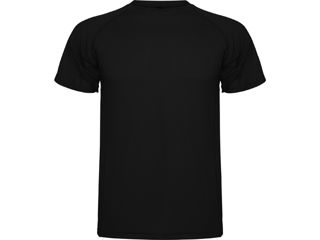 Мужская футболка Roly MonteCarlo 150 Black L (Синтетика)