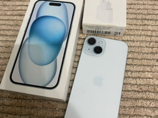 iPhone 15, 128 GB, albastru