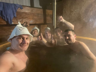 Sauna pe lemne cu ceaun carpatic foto 8