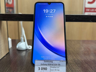 Samsung Galaxy A34 6/128 Gb- 3090 lei foto 2