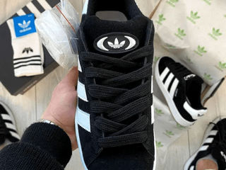 Reducere! Adidas Campus Alb&Negru foto 2