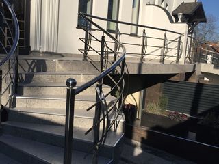 Balustrade din inox / перила из нержавейки foto 14