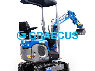 Se vinde Mini Excavator Graecus EB-15, 16CP foto 5