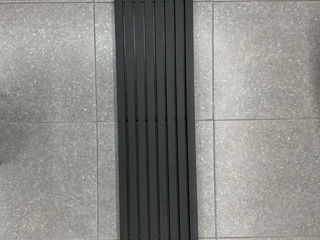 Радиаторы вертикальные, 1800x390mm черные, в наличии! terma (polonia) foto 1