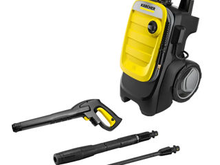 Mini-mașină de spălat cu presiune Karcher K 7 Compact + Aspirator Manual CVH 2 foto 2