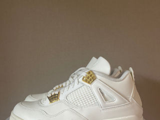 Jordan 4 White & Gold foto 2