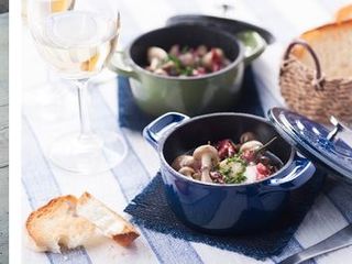 Пожизненная гарантия!  Французская посуда для приготовления еды из чугуна с покрытием эмали! foto 1
