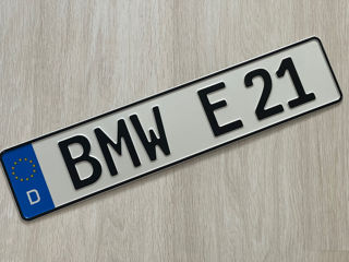 Номерные знаки BMW Germany BMW M3 ,M5,e34,e36,e28,e30,e21,e39,e38 и др. foto 6