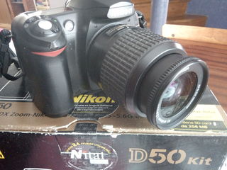 Nikon D50 в заводской комплектации foto 1