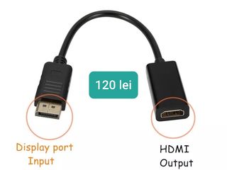 Adapter   Display PORT to HDMI.VGA.DVI foto 9