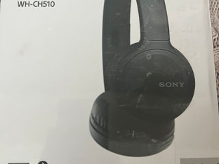 Căști Sony WH-CH510, Negru Sigilate new originale foto 2