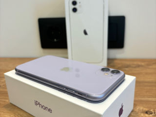 iPhone 11 White, iPhone 11 Purple, ambele 128GB foto 3