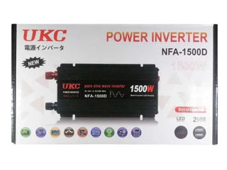 Invertor 12-220в 1500w чистый синус! Pure Sinus фото 5