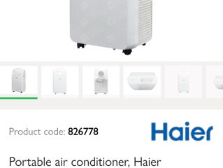 Haier portable air conditioner AM12AA1GAA (Ca nou,  10-20ore lucrate stare 10/10) foto 2