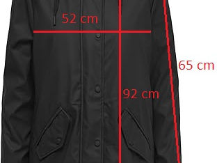 Женский новый плащ ONLY Women's Onlsally Raincoat Tall OTW Fn Rain Jacket foto 10